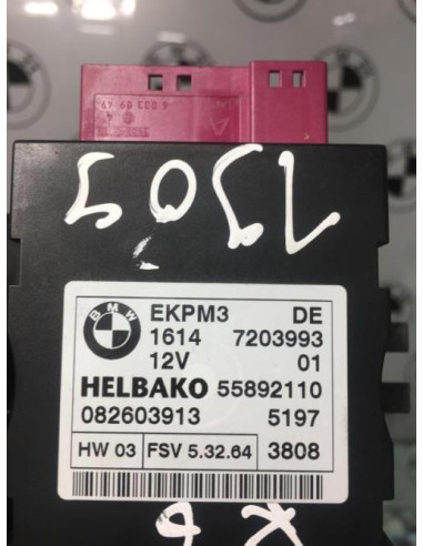 Calculateur BMW X6 E71 PHASE 1 Essence