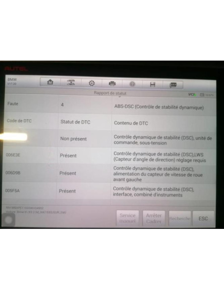 Compteur BMW X3 E83 PHASE 2 Diesel