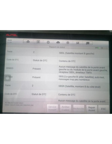 Avertisseur/Klaxon BMW SERIE 5 E60 PHASE 1 