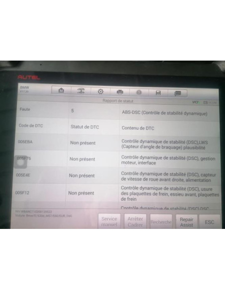 Fusee avant droit BMW SERIE 5 E60 PHASE 1 