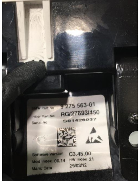 Compte tours MINI MINI 2 R56 PHASE 2 Diesel