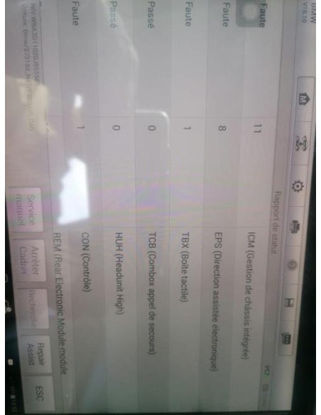 Console central (interieur plastique) BMW SERIE 3 F30 PHASE 1 Diesel