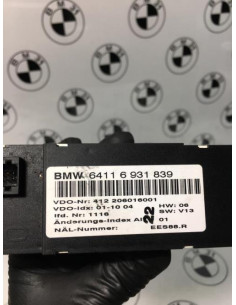 Commande chauffage BMW SERIE 3 E46 COMPACT PHASE 2 Diesel