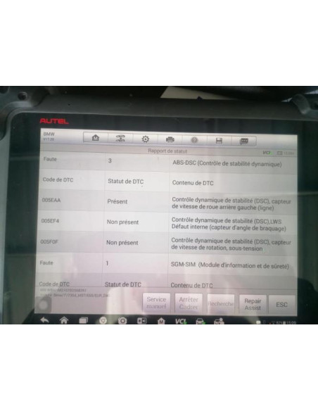 Leve vitre electrique arriere droit BMW SERIE 7 E65 PHASE 2 Diesel