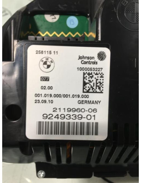 Compteur BMW X3 F25 PHASE 1 Essence