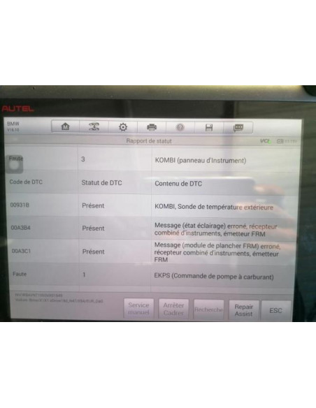 Capteur BMW X1 E84 PHASE 1 Diesel
