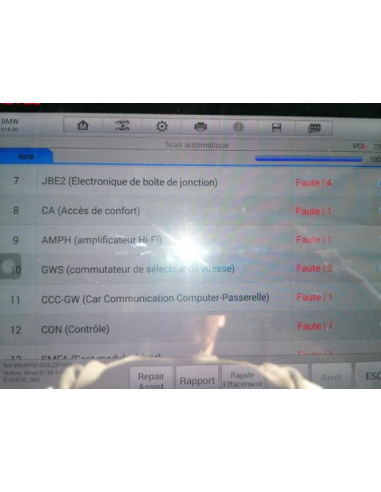Chargeur CD BMW X5 E70 PHASE 1 Diesel
