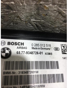 Boitier air bag BMW SERIE 1 F20 PHASE 1 Diesel