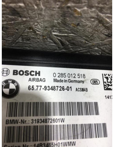 Boitier air bag BMW SERIE 1 F20 PHASE 1 Diesel