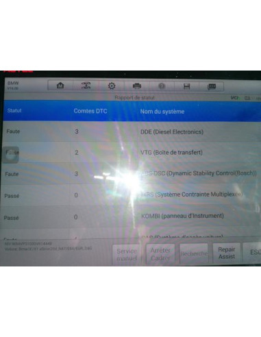 Compteur BMW X1 E84 PHASE 1 Diesel