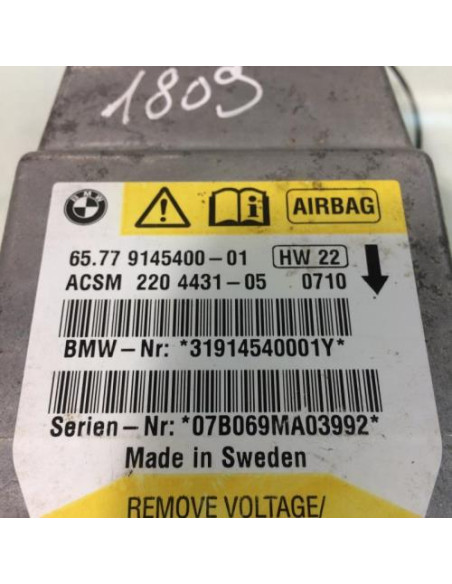Boitier air bag BMW SERIE 6 E63 COUPE PHASE 1 Essence