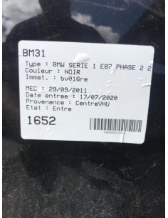 Commande chauffage BMW SERIE 1 E87 PHASE 2 Diesel 2