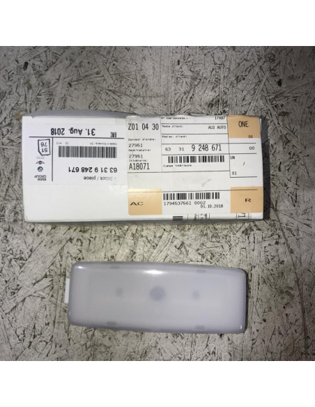 Eclairage de plafonnier BMW SERIE 2 ACTIVE TOURER F45 PHASE 1 Diesel