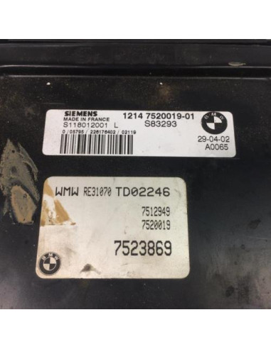 Calculateur MINI MINI 1 R50/R53 PHASE 2 