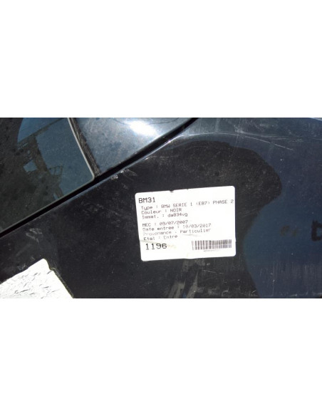 Kit de demarrage BMW SERIE 1 E87 PHASE 2 Essence