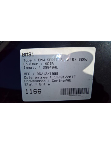 Support radiateur BMW SERIE 3 E46 PHASE 1 Diesel