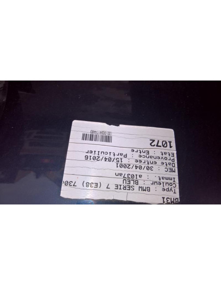 Injecteurs BMW SERIE 7 E38 Diesel