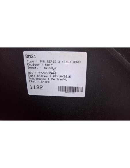 Bloc ABS (freins anti-blocage) BMW SERIE 3 E46 PHASE 1 Diesel