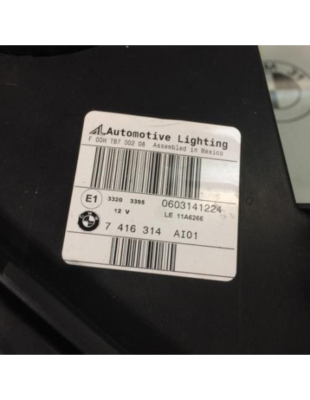 Optique avant principal droit (feux)(phare) BMW X5 F15 