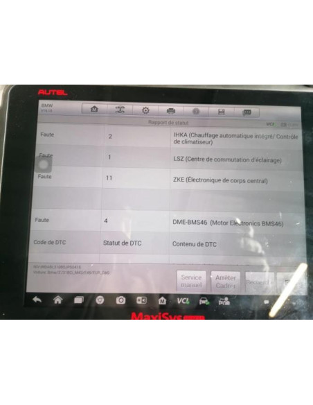 Mecanisme de leve vitre electrique avant gauche BMW SERIE 3 E46 COUPE PHASE 1 Essence