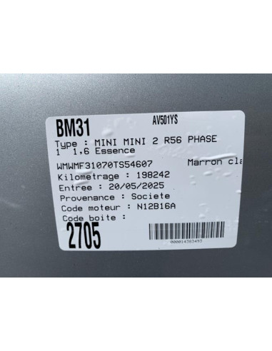 Retroviseur interieur MINI MINI 2 R56 PHASE 1 Essence