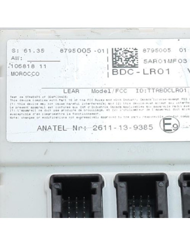 Porte fusible MINI MINI 3 F56 PHASE 1 Essence