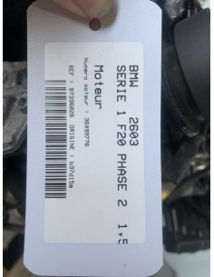 Moteur BMW SERIE 1 F20 PHASE 2 Diesel 2