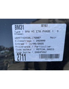 Avertisseur/Klaxon BMW X5 E70 PHASE 1 Diesel 2