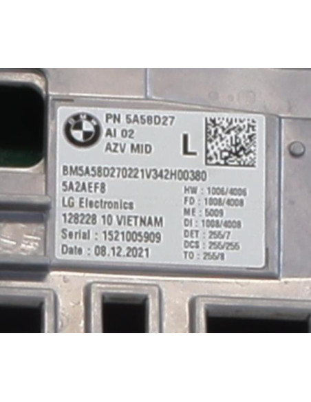 Ecran GPS BMW X1 U11 