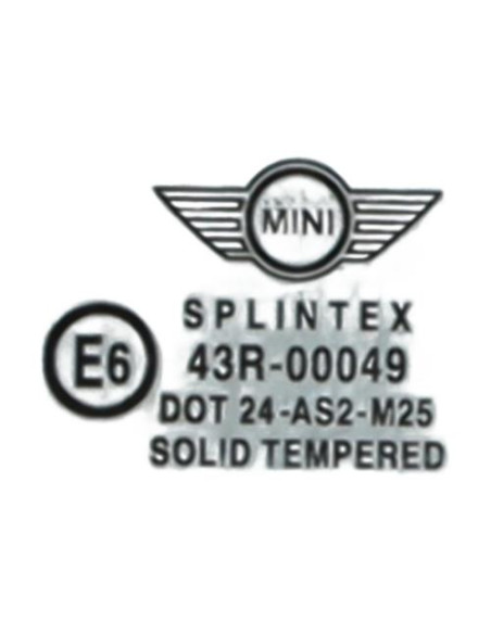 Vitre avant droit MINI MINI 1 R50/R53 PHASE 1 Essence