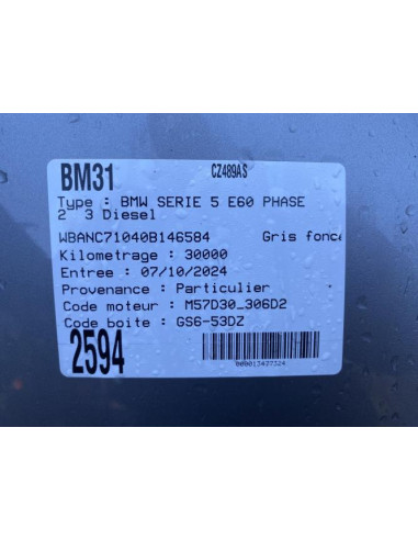 Capteur BMW SERIE 5 E60 PHASE 1 Diesel