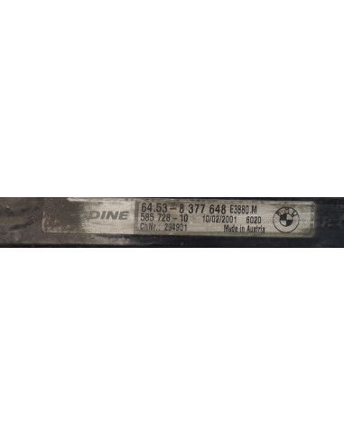 Condenseur de clim BMW SERIE 3 E46 PHASE 1 Diesel