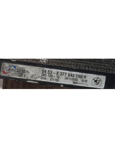 Condenseur de clim BMW SERIE 3 E46 PHASE 2 Diesel