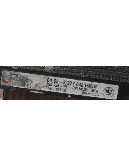 Condenseur de clim BMW SERIE 3 E46 PHASE 2 Diesel