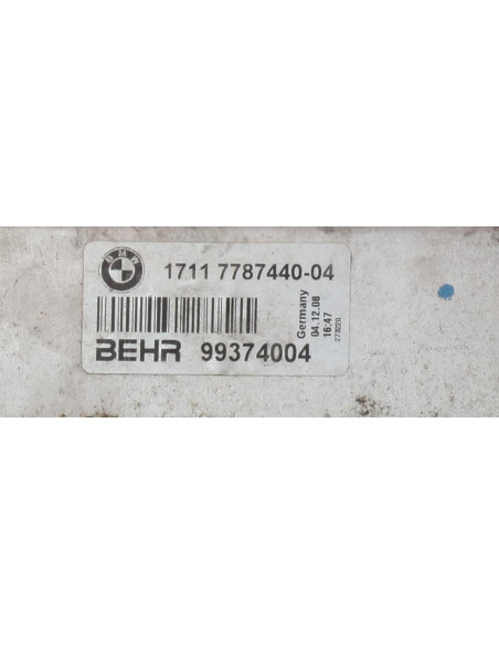 Radiateur eau BMW SERIE 5 E60 PHASE 2 Diesel