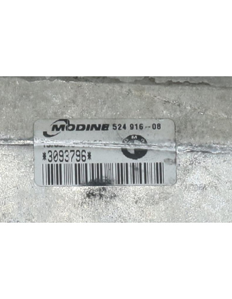 Echangeur air (Intercooler) BMW SERIE 3 E90 PHASE 1 Diesel