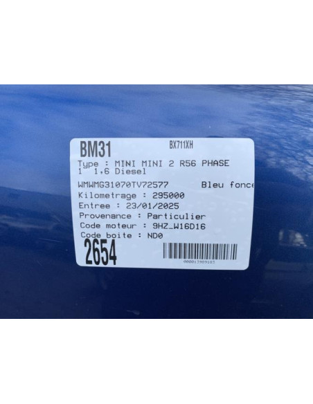Barre stabilisatrice MINI MINI 2 R56 PHASE 1 Diesel