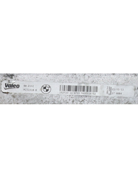 Radiateur eau BMW SERIE 1 F20 PHASE 1 Essence