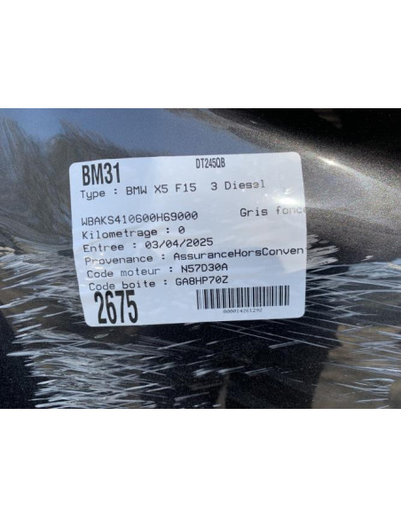 Calculateur BMW X5 F15 Diesel