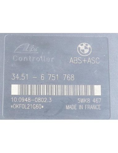 Bloc ABS (freins anti-blocage) BMW SERIE 3 E46 COUPE PHASE 1 Essence