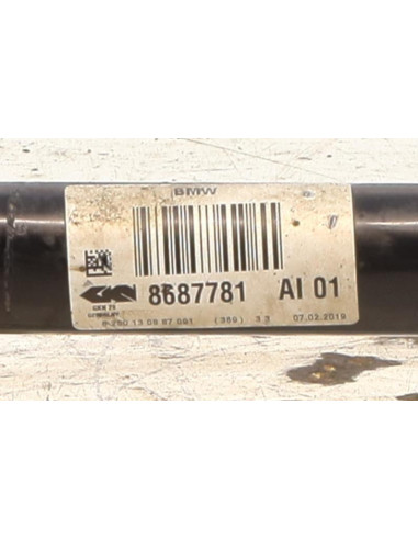 Cardan gauche (transmission) BMW X3 G01 PHASE 1 Diesel
