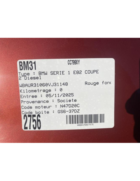 Pompe lave glace avant BMW SERIE 1 E82 COUPE Diesel