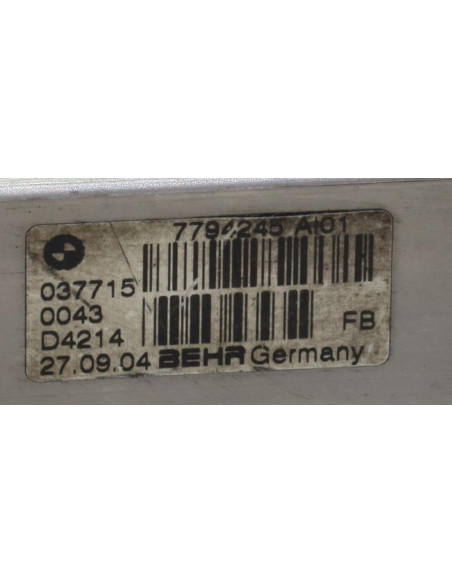 Radiateur EGR BMW SERIE 3 E46 TOURING PHASE 1 BREAK Diesel