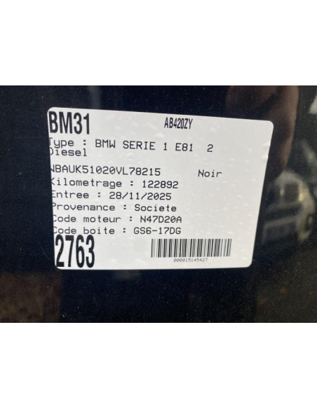 Embrayage BMW SERIE 1 E81 Diesel