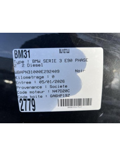 Moteur essuie glace avant BMW SERIE 3 E90 PHASE 2 Diesel 2