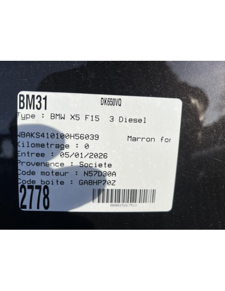 Ceinture avant droit BMW X5 F15 Diesel