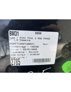 Compte tours MINI MINI 2 R56 PHASE 1 Essence 2