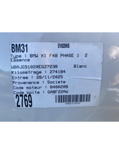 Levier de vitesses BMW X1 F48 PHASE 1 Essence 2