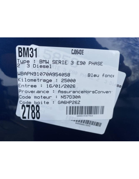 Fermeture centralisee avant gauche BMW SERIE 3 E90 PHASE 2 Diesel