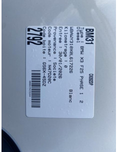 Fermeture centralisee avant gauche BMW X3 F25 PHASE 1 Diesel 2